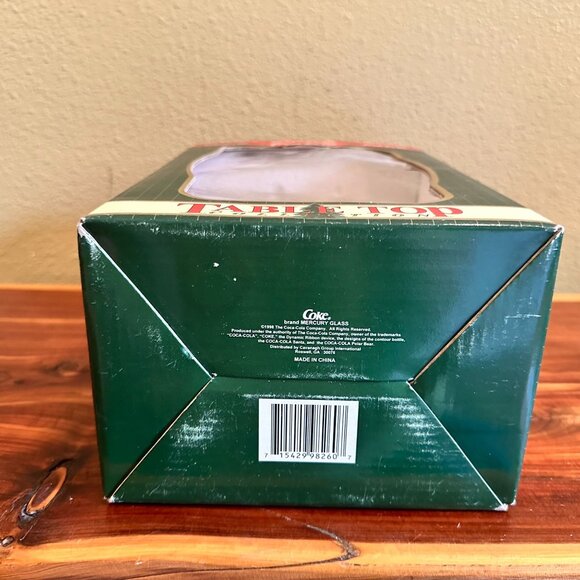 Coca-Cola Table Top Collection 1998 Polar Bear & Vending Machine Ornament Mercur - Picture 7 of 8